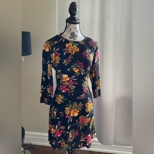ZARA Floral Print Dress